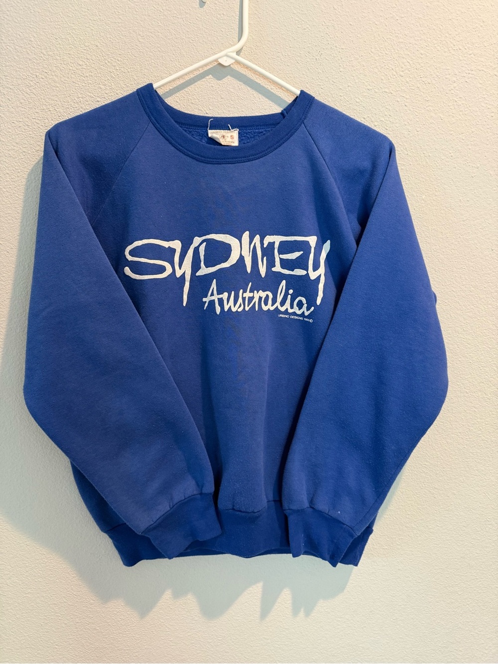 Blue Vintage "Sydney Australia" Crewneck Sweatshirt - Unbranded
